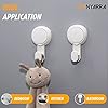 Nyarra Vacuum Suction Hooks,Wall Clips For Hanging Towel,Clothes,Kitchen Utensils