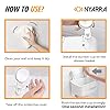 Nyarra Vacuum Suction Shower Caddy for Bathroom Hanging