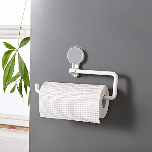 Nyarra Kitchen Paper Towel Holder, Magic Sticker Self Adhesive Multifunctional Tissue Roll and Kitchen Napkin Holder | Towel Holder, Tissue Paper Roll Holder (Steel Tissue Paper Roll Holder) 