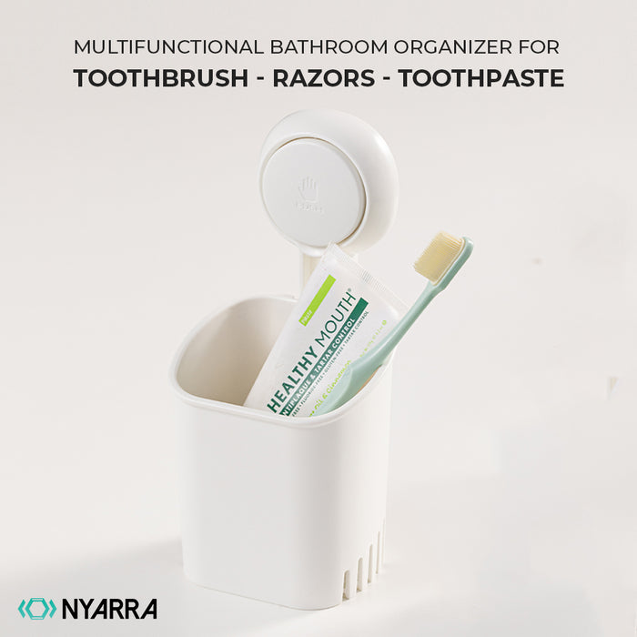 Wall Mounted Toothbrush Holder